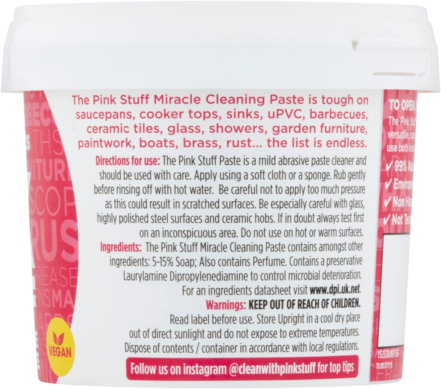 The Pink Stuff – The Miracle All Purpose Cleaning Paste